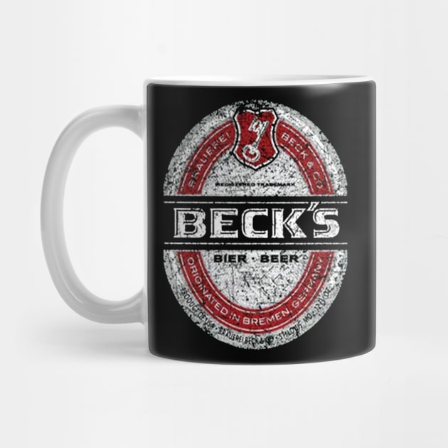 Vintage BECKS BEER 1933 by QDRC.ART